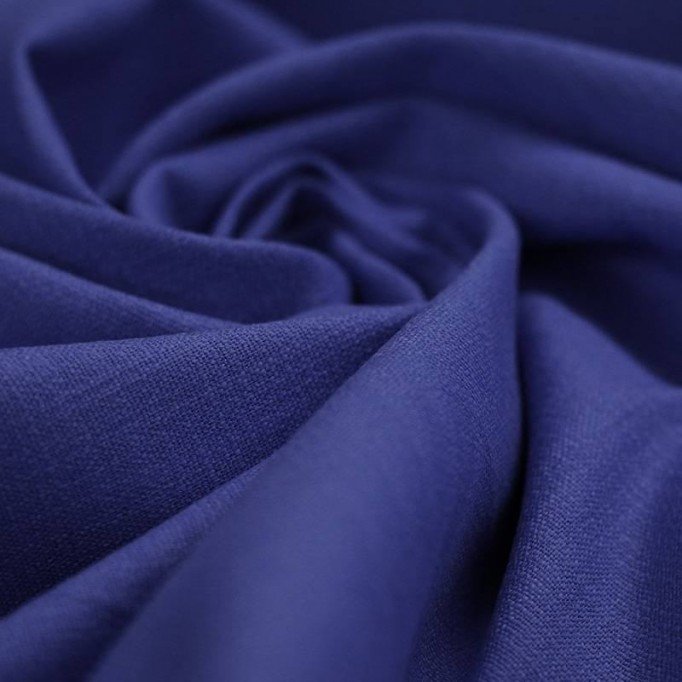 Stretch Linen Fabric Cobalt - (Fashion Fabrics)
