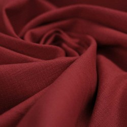 Tessuto Lino Elastica Bordeaux