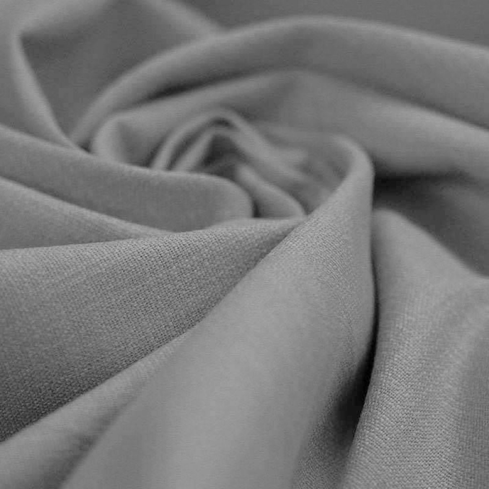 Stretch Linen Fabric Grey