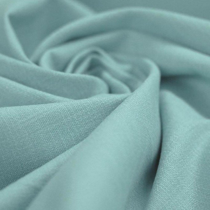 Stretch Linen Fabric Grey Blue - (Fashion Fabrics)