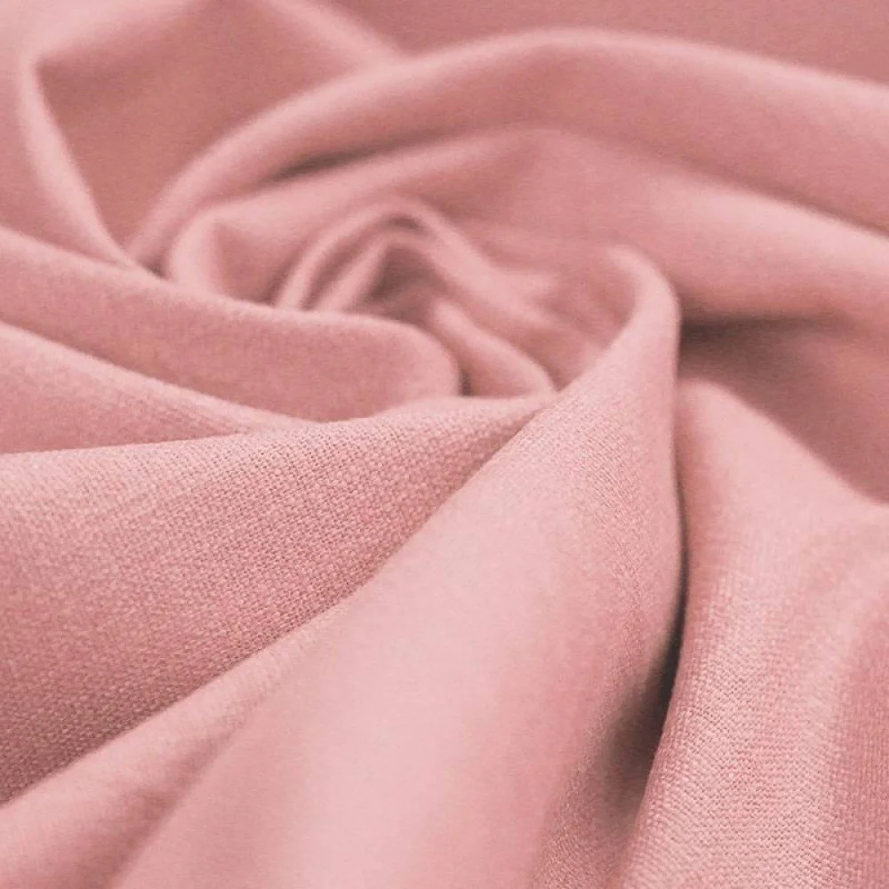 Stretch Leinenstoff Rosa