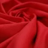 Stretch Linen Fabric Red