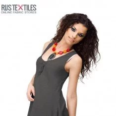 Stretch Leinenstoff Dunkelgrau Stretch Leinenstoff Dunkelgrau