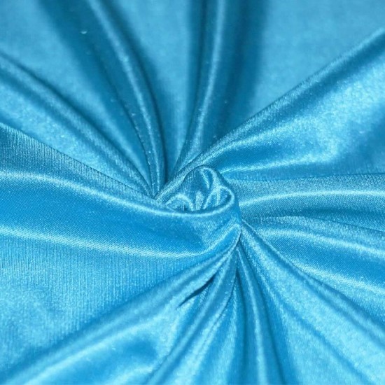 Stretch Lining Fabric Aqua Stretch Lining Fabric Aqua