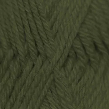 Strickwolle ISPE Nadelstärke 4 Armeegrün - (Wolle Strickgarn Nadel Größe 4)