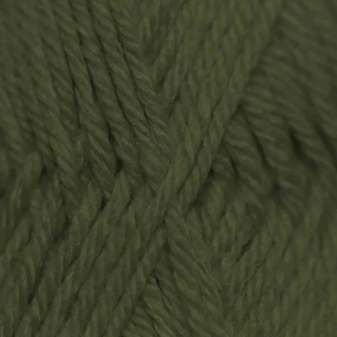Strickwolle ISPE Nadelstärke 4 Armeegrün - (Wolle Strickgarn Nadel Größe 4)