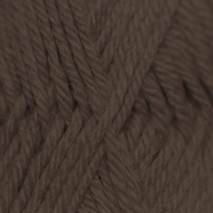 Przędza Wełniana ISPE (Rozmiar Igły 4) Ciemny Brązowy | Rijs Textiles