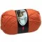 Strickwolle ISPE Nadelstärke 4 Dunkel Orange - (Wolle Strickgarn Nadel Größe 4)