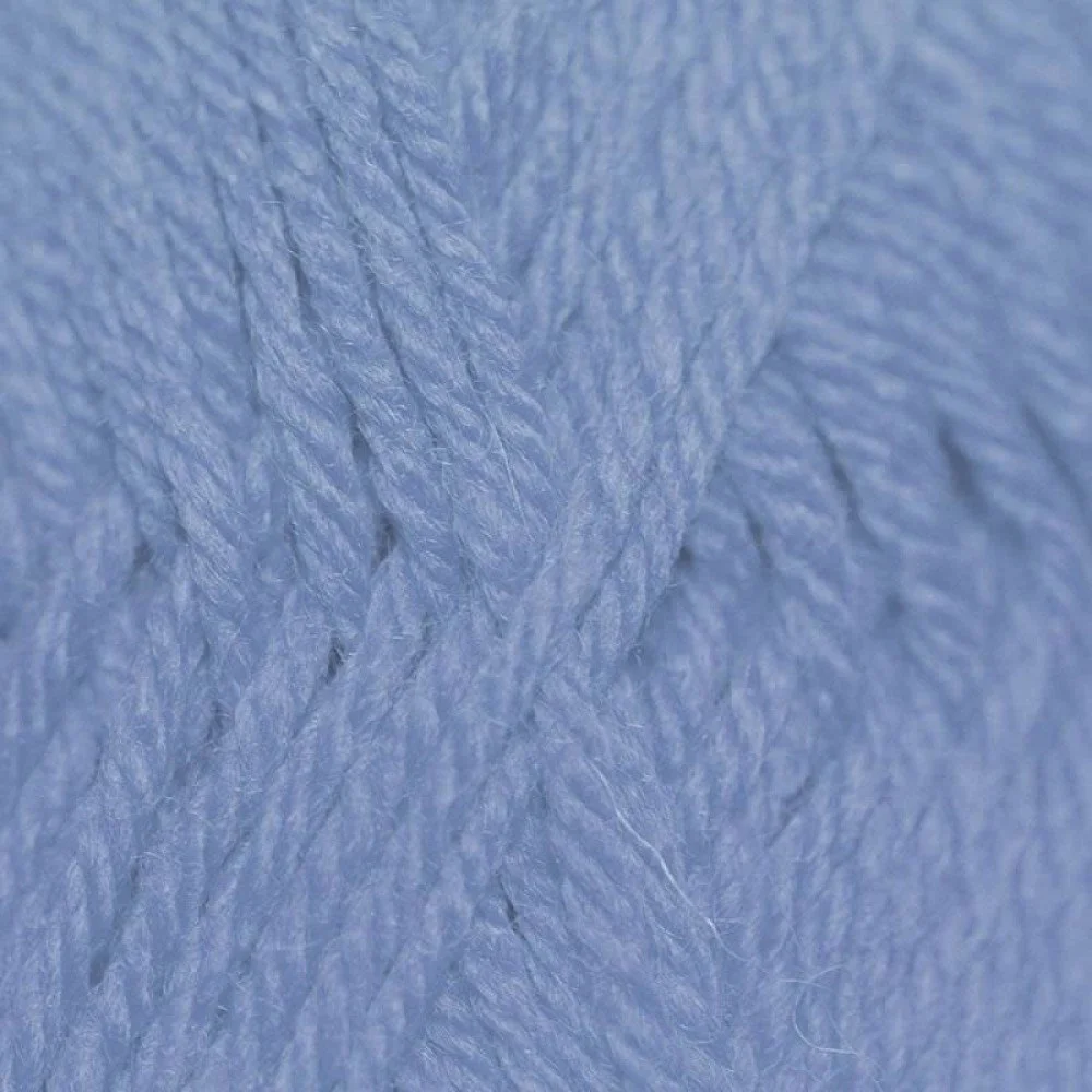 Strickwolle ISPE Nadelstärke 4 Hellblau - (Wolle Strickgarn Nadel Größe 4)