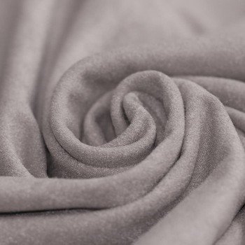 Tissu Suède Stretch Gris Clair Tissu Suède Stretch Gris Clair