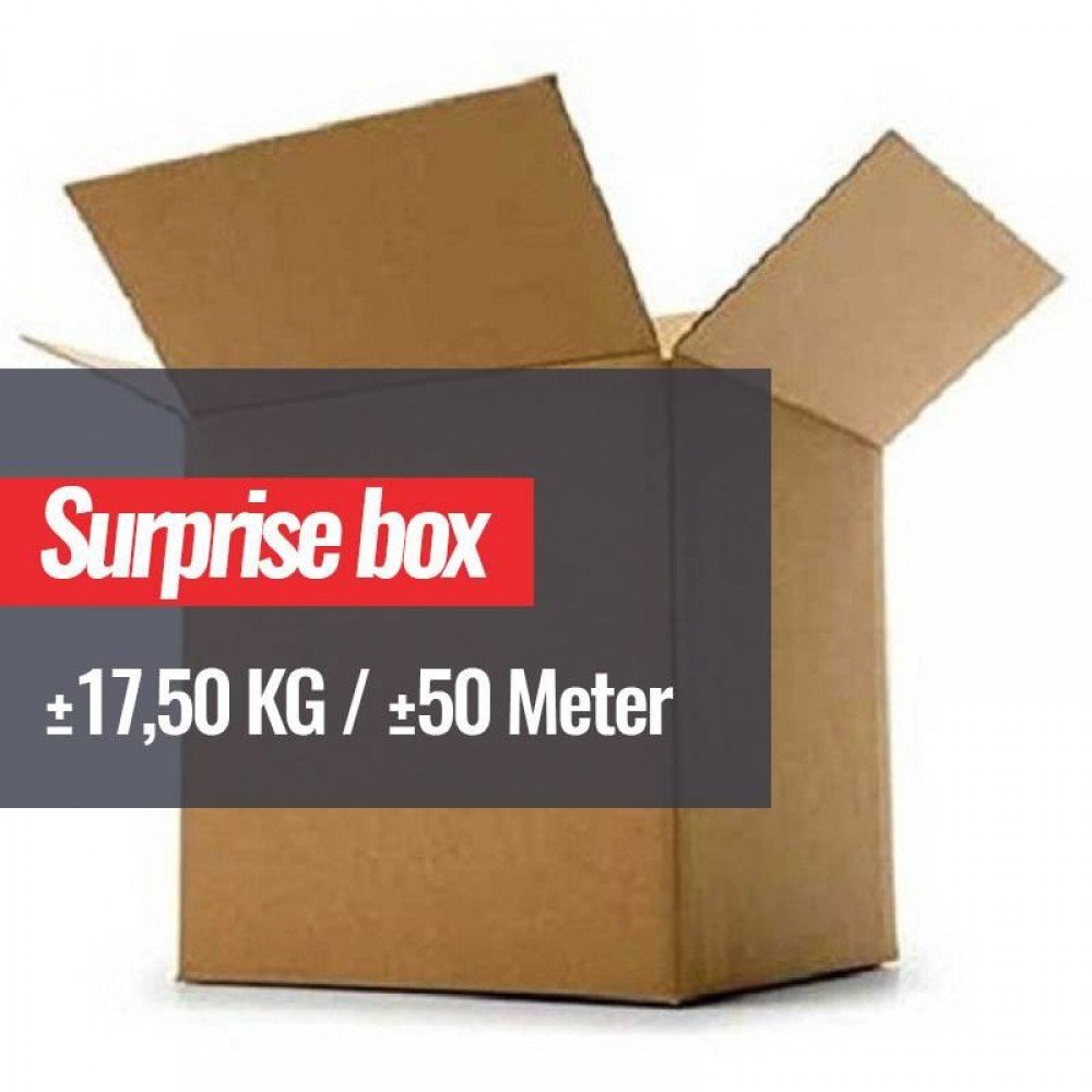 Fabric Surprise Box up to 17.5 KG (±50 Metre) Fabric Surprise Box up to 17.5 KG (±50 Metre)