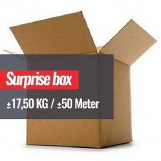 Stoff-Überraschungsbox bis zu 17,5 KG (±50 Meter)