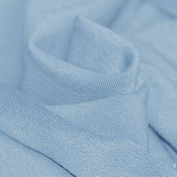 French Terry Stoff Hellblau 