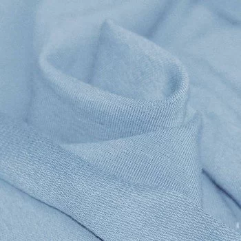 French Terry Stoff Hellblau  French Terry Stoff Hellblau
