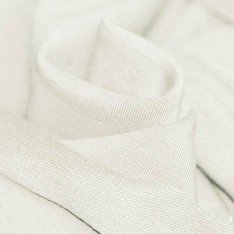 French Terry Fabric Ecru