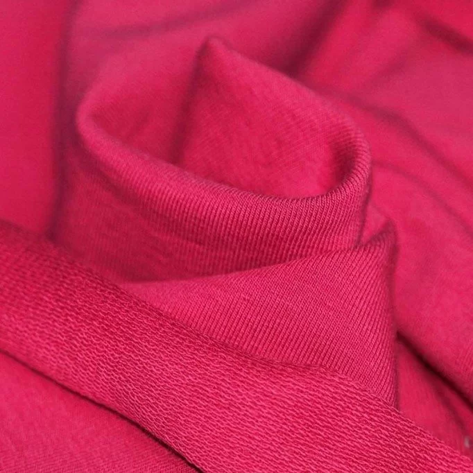 Tissu Sweat Fuchsia - (Tissu Sweat)