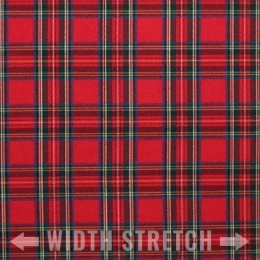 Tessuto Scozzesi Stretch Royal Stuwart - (Tessuti Scozzesi)