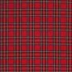 Scottish Tartan Fabric Small Red Stuwart - (Scottish Tartans Fabric)