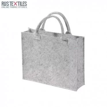 Taschenfilz 3mm Hellgrau Meliert  - (Filzstoffe Für Taschen (Meterware))
