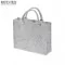 Taschenfilz 3mm Hellgrau Meliert  - (Filzstoffe Für Taschen (Meterware))