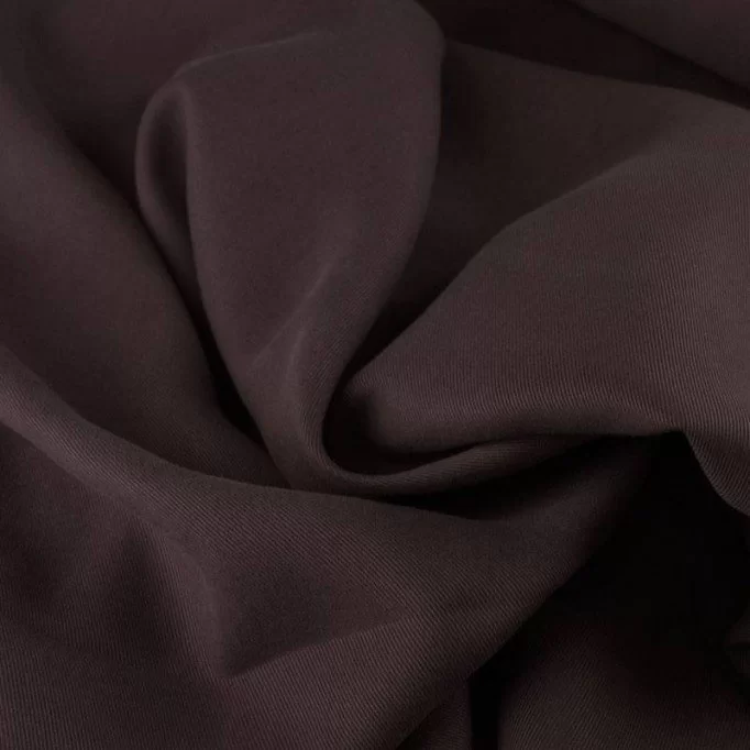 Tencel Twill Stoff Braun - (Modestoffe)