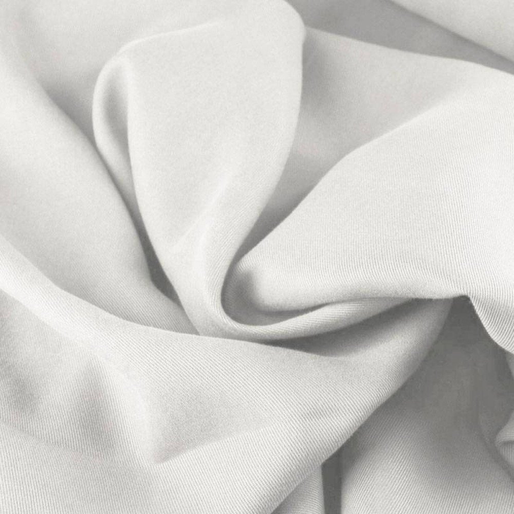 Tissu Tencel De Sergé Écru