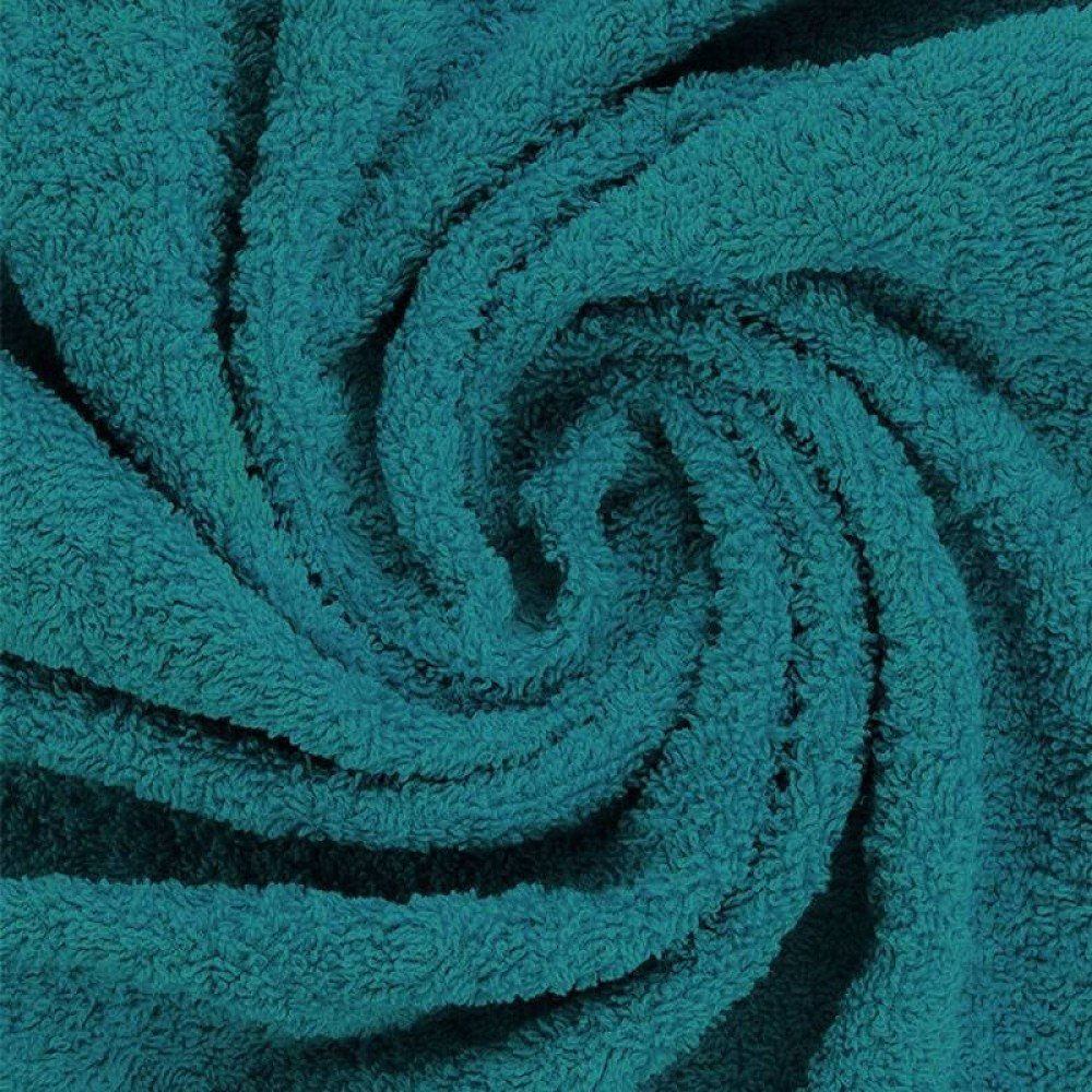 Tessuto Spugna Di Cotone Petrolio