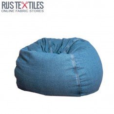 Tessuto Jeans Di Cotone 8-OZ Blu