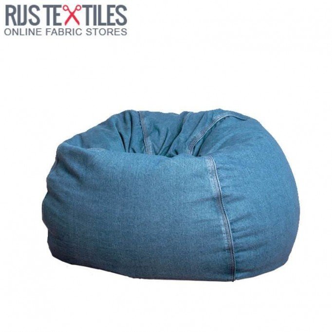 Jeans Stof Katoen 8-OZ Blauw - (Jeans Stoffen Katoen)