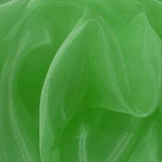 Tissu Organza Herb Verte