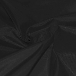Tessuto Plastificato Nylon Nero