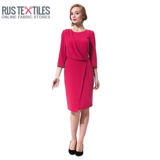 Tissu Gabardine Fuchsia Stretch Tissu Gabardine Fuchsia Stretch