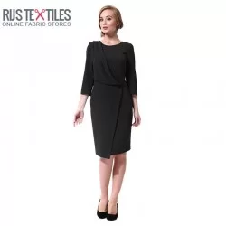 Tessuto Gabardine Stretch Nero Tessuto Gabardine Stretch Nero