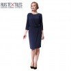 Stretch Gabardine Stoff Marineblau  - (Gabardine Stoffe )
