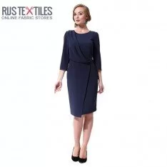 Stretch Gabardine Stoff Marineblau Stretch Gabardine Stoff Marineblau