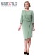 Stretch Gabardine Fabric Sea Green Stretch Gabardine Fabric Sea Green