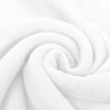 Tissu Jersey Éponge Blanc