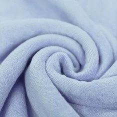 Stretch Toweling Fabric Light Blue