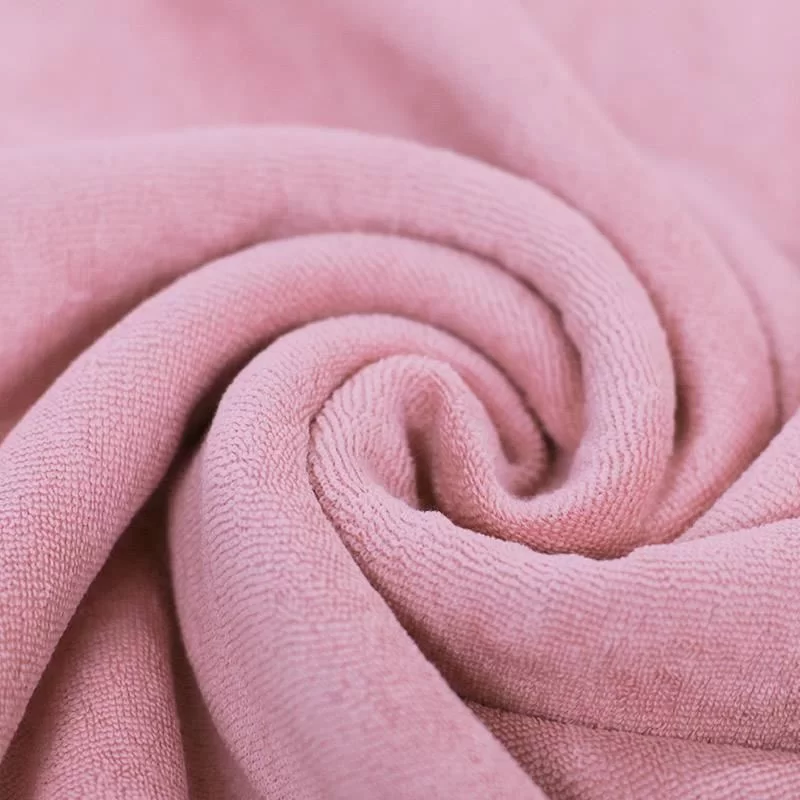 Stretch Badstof Roze