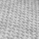 Knitted Jacquard Fabric Brick Pattern Light Grey Melange Knitted Jacquard Fabric Brick Pattern Light Grey Melange