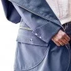 Softshell Stretch Stof Mørk Jeans - (Softshell Stof )
