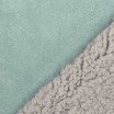 Sherpa Faux Fur Lamb Fabric Sea Green - (Fashion Fabrics)