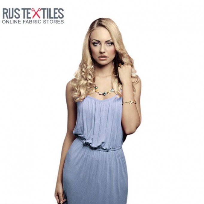 Viscose Jersey Stof Jeans - (Viscose Jersey Stoffen )