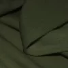 Tissu Sweat Molleton Armée Verte