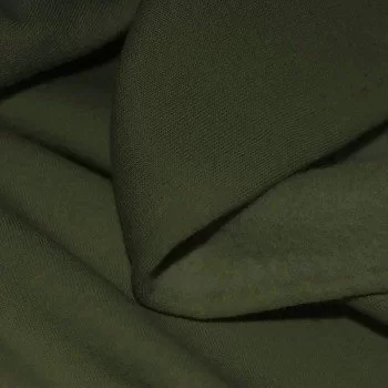 Tissu Sweat Molleton Armée Verte Tissu Sweat Molleton Armée Verte