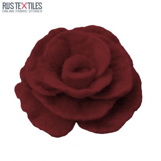Felt Fabric Bordeaux Felt Fabric Bordeaux