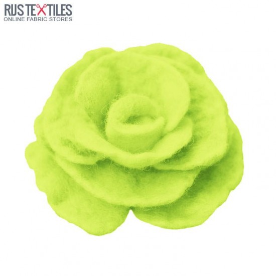 Felt Fabric Lime Felt Fabric Lime