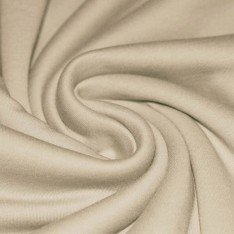 Interlockjersey 100% Baumwolle Hellbeige 