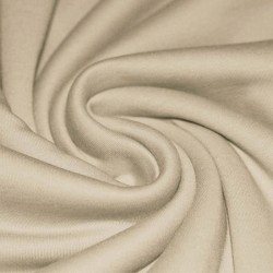 Interlock Jersey Di Cotone Beige Chiaro