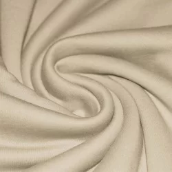 Interlock Jersey Di Cotone Beige Chiaro